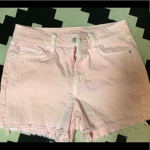 Light Pink Jean shorts